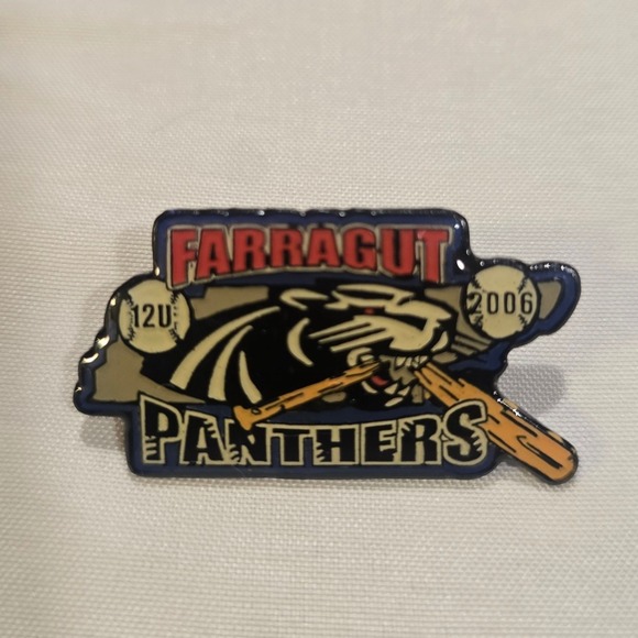 Jewelry - Farragut‎ Panthers 12U Baseball 2006 Enamel Pin